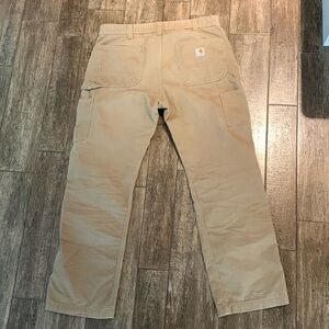 Carhartt carpenter pants- khaki